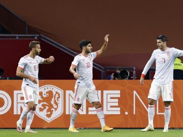 La selección española empata contra Países Bajos en Amsterdam antes de la Nations League