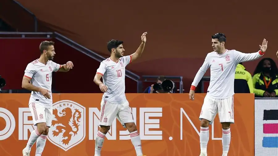 La selecci&oacute;n espa&ntilde;ola empata contra Pa&iacute;ses Bajos en Amsterdam antes de la Nations League
