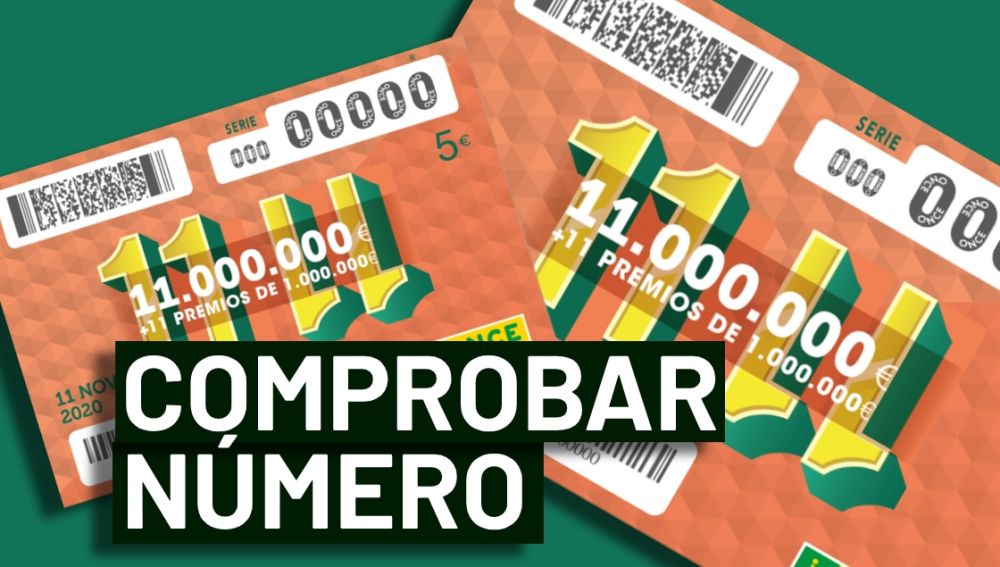 Resultado del Sorteo 11 del 11 de la ONCE 2020: Comprobar número del sorteo de hoy 11 de noviembre