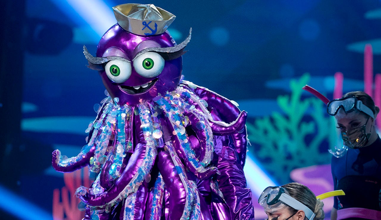 El Pulpo se deja los &lsquo;Cinco Sentidos&rsquo; al ritmo de Dvicio en &lsquo;Mask Singer&rsquo; 