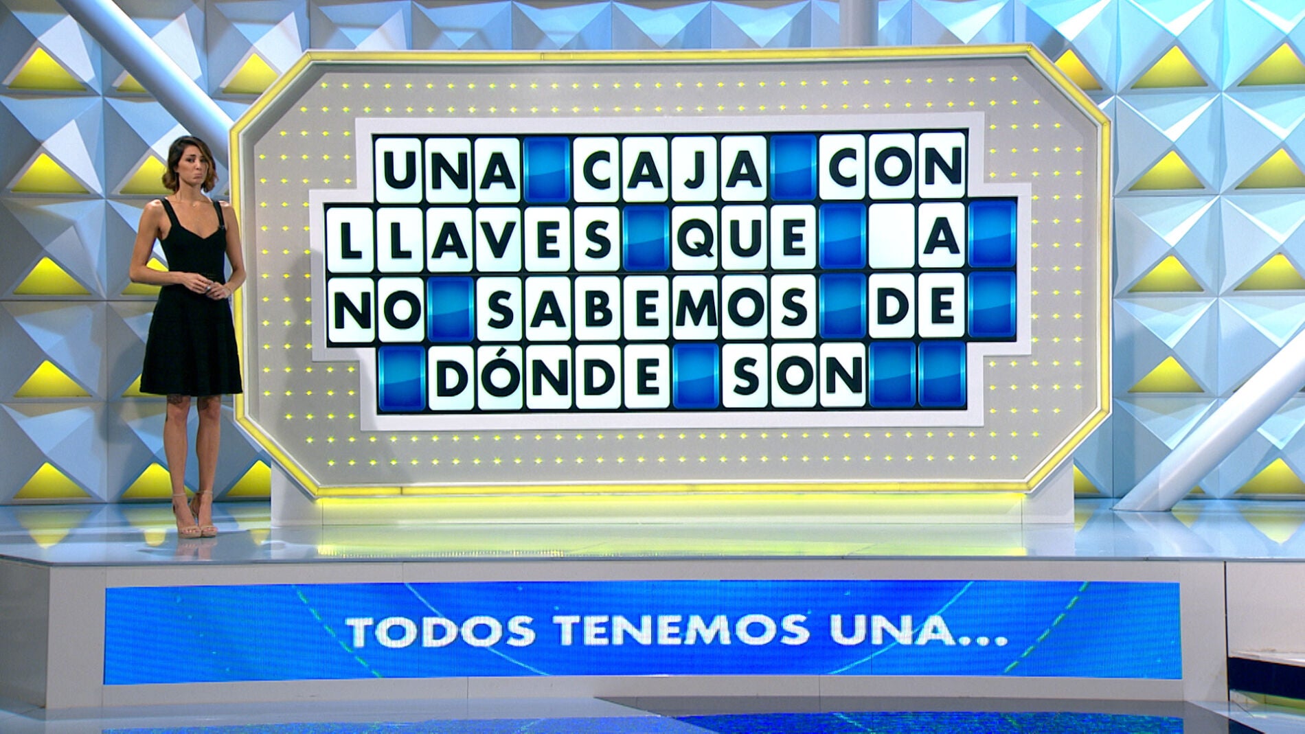 Una concursante de &lsquo;La ruleta de la suerte&rsquo;, bloqueada a falta de una letra para resolver
