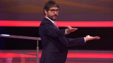 “¡Gracias!”: Juanra Bonet aplaude el baile con el que ‘Los forasteros’ lo dan todo en ‘¡Boom!’