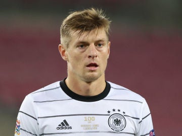 Toni Kroos, en un partido con Alemania