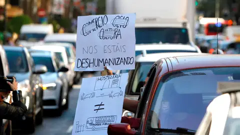 Protestas empresarios y trabajadores del ocio nocturno, hostelería y los espectáculos Protestas empresarios y trabajadores del ocio nocturno, hostelería y los espectáculos