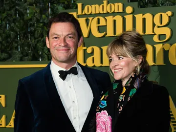 Dominic West y su mujer Catherine FitzGerald Dominic West y su mujer Catherine FitzGerald
