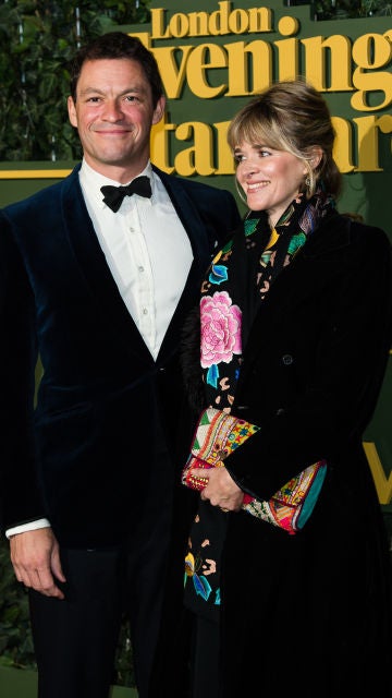 Dominic West y su mujer Catherine FitzGerald