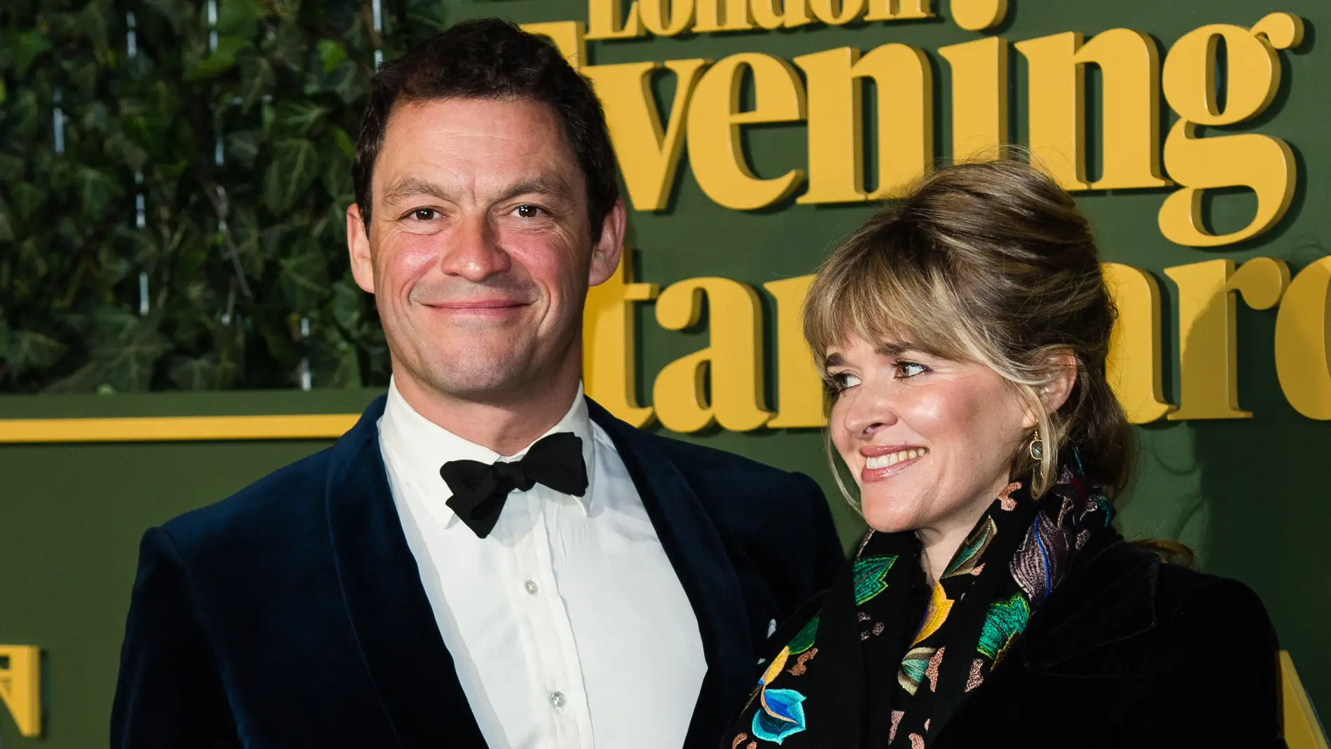 Dominic West y su mujer Catherine FitzGerald