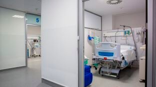 Uno de los m&oacute;dulos de la unidad polivalente de cr&iacute;ticos del Hospital San Pedro de Logro&ntilde;o.