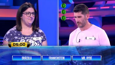 ¿Caerías por la trampilla? Drácula, Frankenstein y Mr. Hyde meten miedo en '¡Ahora caigo!'
