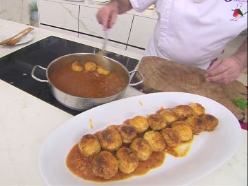 El truco de Argui&ntilde;ano para que las alb&oacute;ndigas queden esponjosas