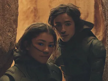 Zendaya y Timothée Chalamet en 'Dune' Zendaya y Timothée Chalamet en 'Dune'