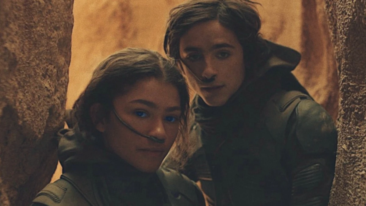 Zendaya y Timothée Chalamet en 'Dune' Zendaya y Timothée Chalamet en 'Dune'