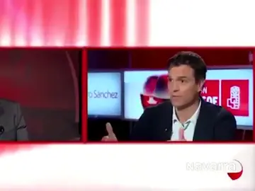 Pedro Sánchez en una entrevista en 2015 Pedro Sánchez en una entrevista en 2015