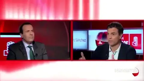 Pedro Sánchez en una entrevista en 2015 Pedro Sánchez en una entrevista en 2015