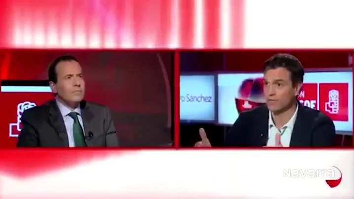 Pedro Sánchez en una entrevista en 2015 Pedro Sánchez en una entrevista en 2015