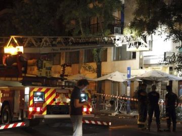 Imagen de la vivienda en la que se declaró el incendio