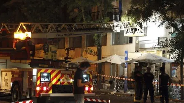 Imagen de la vivienda en la que se declaró el incendio Imagen de la vivienda en la que se declaró el incendio