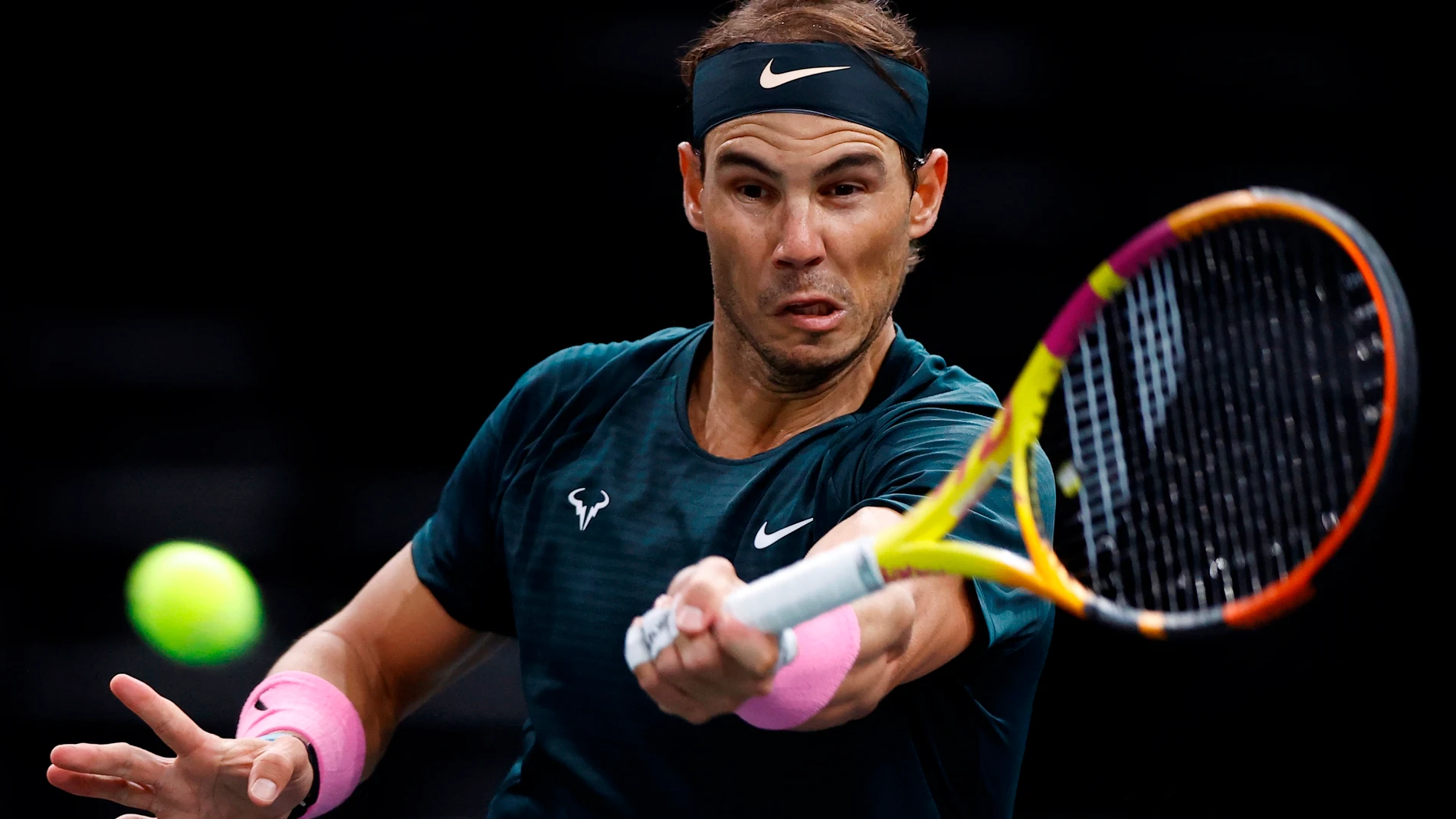 Rafa Nadal, en acción Rafa Nadal, en acción