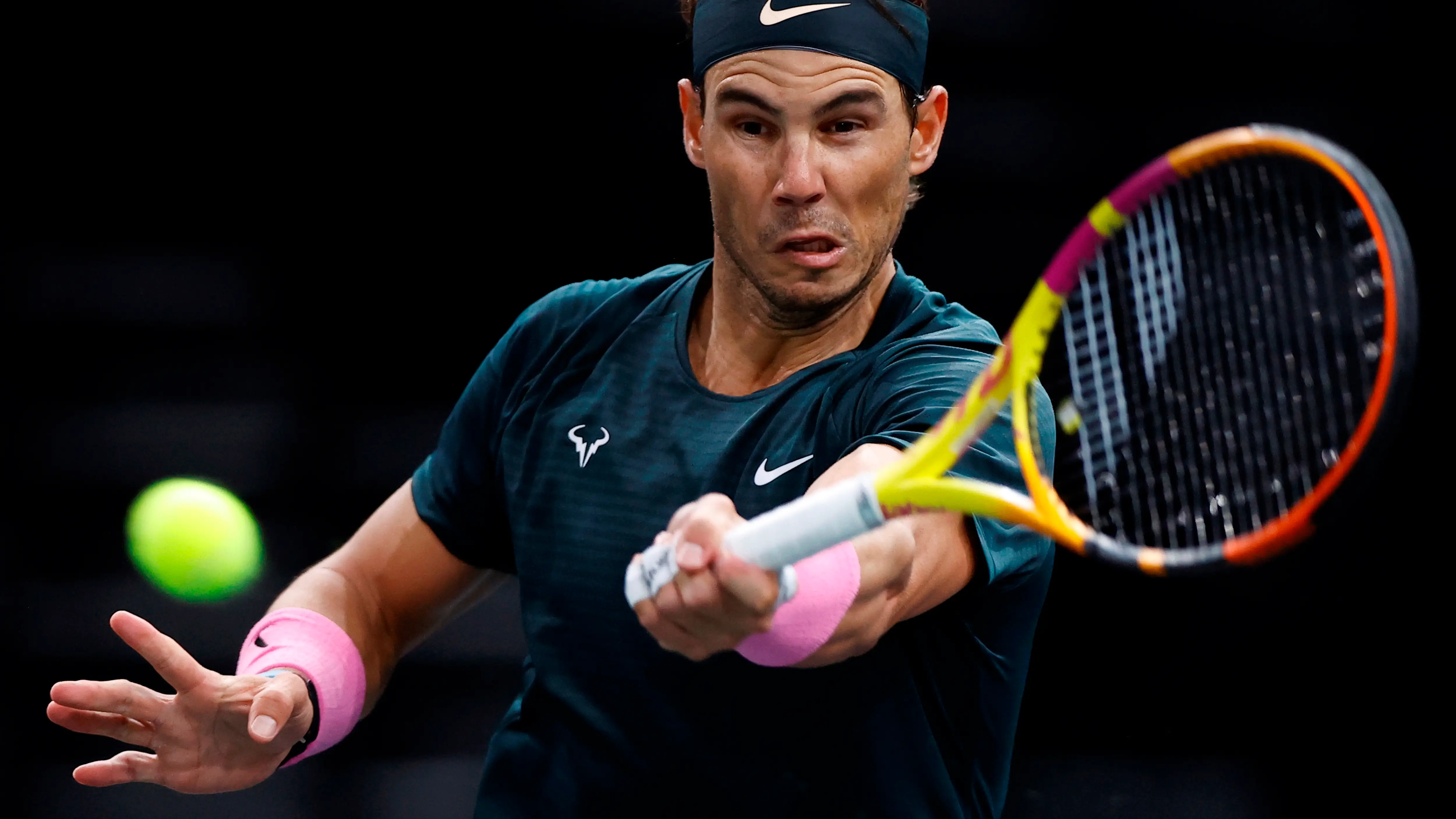 Rafa Nadal, en acción Rafa Nadal, en acción