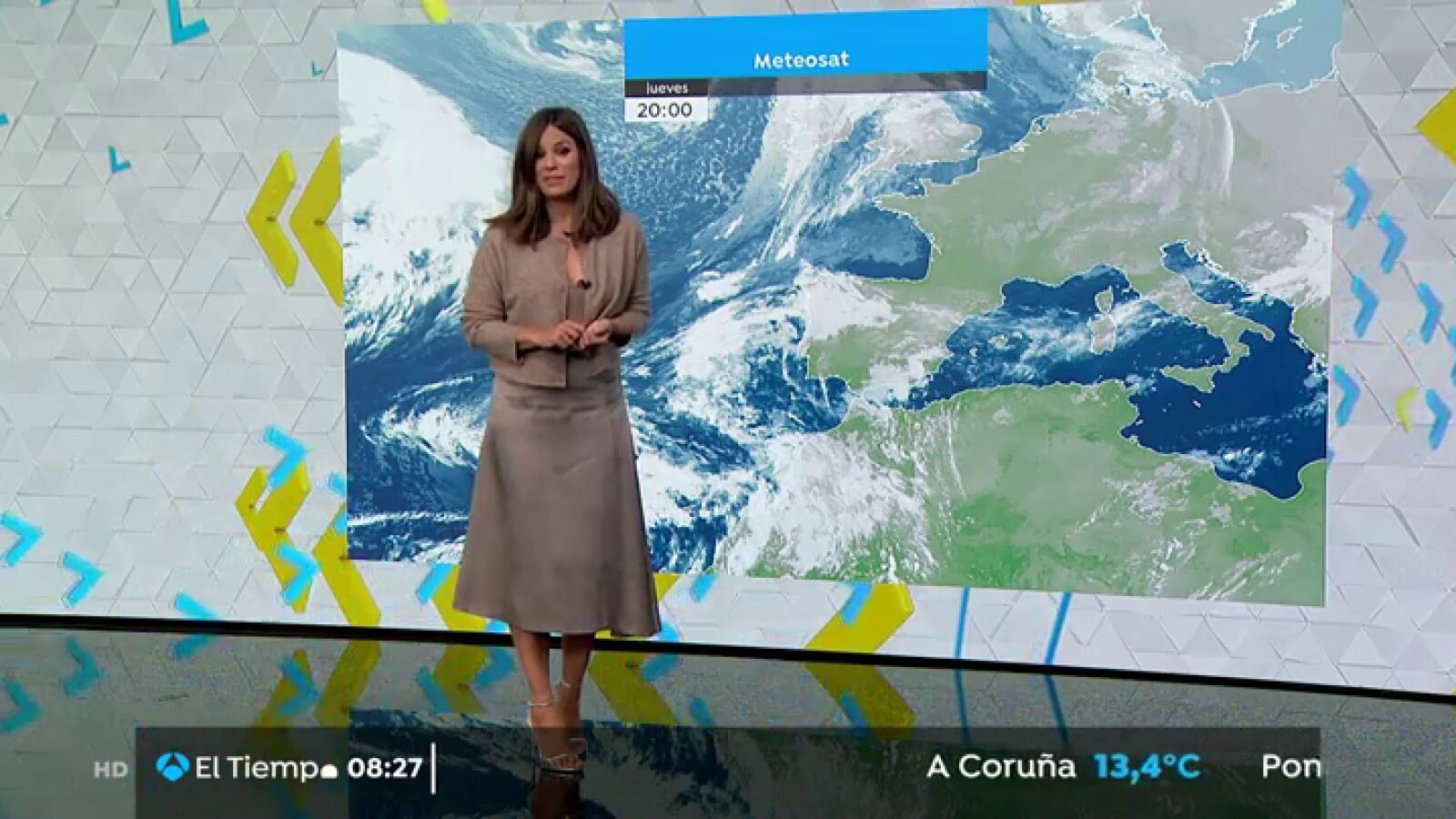 Jornada de cielos nubosos y lluvias débiles en el norte de Cataluña y oeste de Andalucía