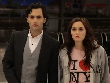 Penn Badgley y Leighton Meester como Dan y Blair en 'Gossip Girl' Penn Badgley y Leighton Meester como Dan y Blair en 'Gossip Girl'
