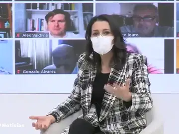 Inés Arrimadas insiste en la "mano tendida" al Gobierno para pactar los presupuestos de 2021 Inés Arrimadas insiste en la "mano tendida" al Gobierno para pactar los presupuestos de 2021