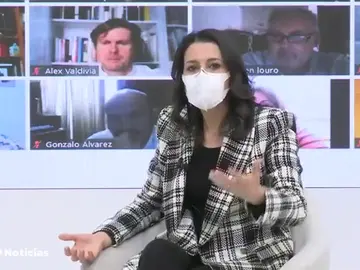 Inés Arrimadas insiste en la "mano tendida" al Gobierno para pactar los presupuestos de 2021 Inés Arrimadas insiste en la "mano tendida" al Gobierno para pactar los presupuestos de 2021