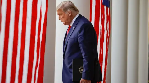 Segundo dia del Impeachment a Donald Trump Donald Trump, en la Casa Blanca
