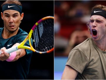 Rafa Nadal - Andrey Rublev: Horario y dónde ver el partido de la ATP Finals