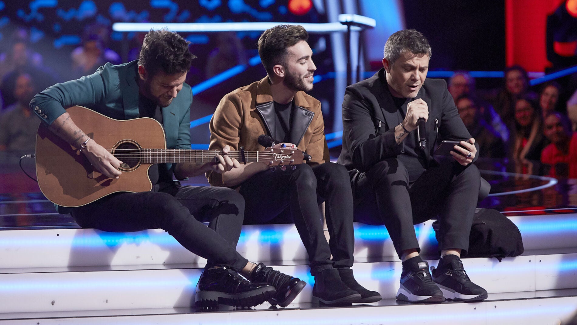 Alejandro Sanz canta con Iv&aacute;n Feria su tema &lsquo;Para que no llores&rsquo;, el gran momento de la Batalla Final de &lsquo;La Voz&rsquo;