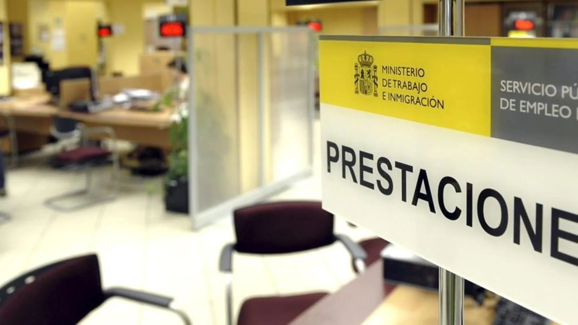 Una de las oficinas del Servicio Público de Empleo Estatal Una de las oficinas del Servicio Público de Empleo Estatal