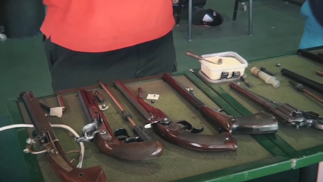 Una serie de armas históricas Una serie de armas históricas