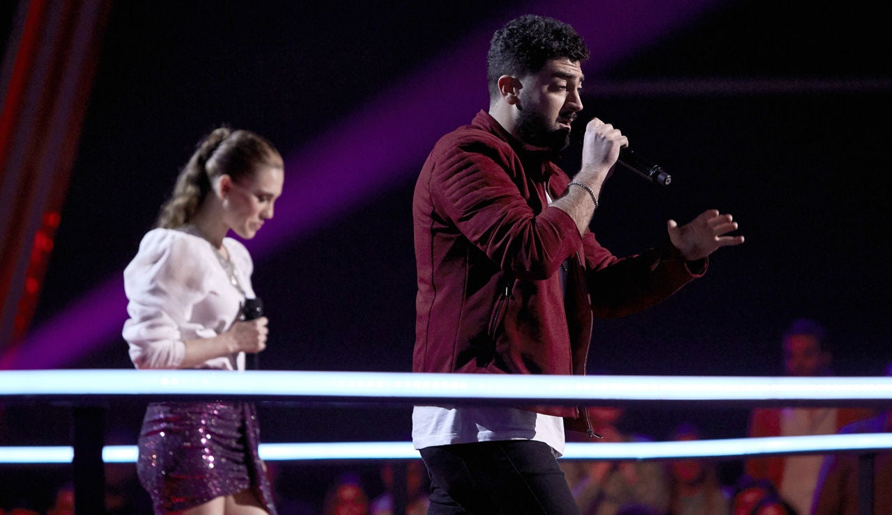 Gonzalo Alhambra y Johanna Polvillo cantan ‘What you’re made of’ en la Batalla Final de ‘La Voz’