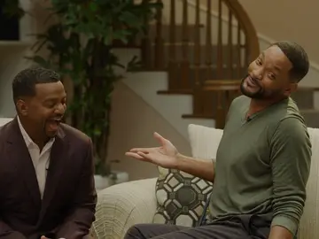 Alfonso Ribeiro y Will Smith en la reunión de 'El Príncipe de Bel-Air' Alfonso Ribeiro y Will Smith en la reunión de 'El Príncipe de Bel-Air'