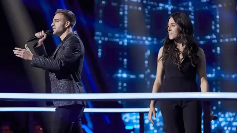 Virginia Elósegui y Adam Ainouz cantan 'The blower's daughter' en la Batalla Final de 'La Voz' Virginia Elósegui y Adam Ainouz cantan 'The blower's daughter' en la Batalla Final de 'La Voz'