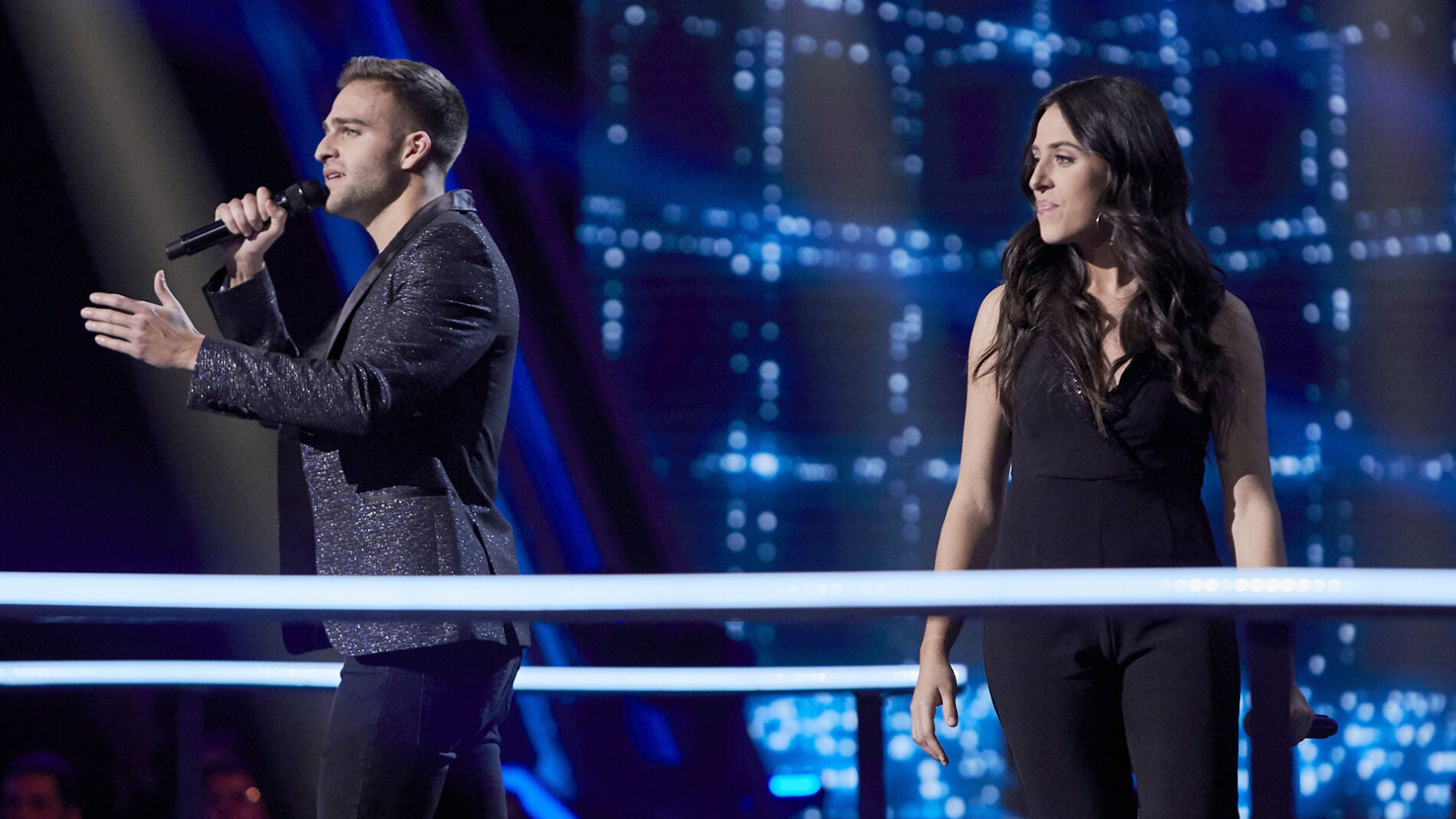 Virginia El&oacute;segui y Adam Ainouz cantan 'The blower's daughter' en la Batalla Final de 'La Voz'