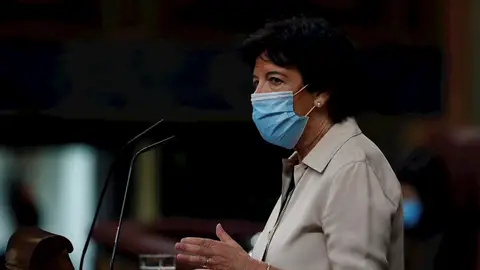 Ley Celaá: Las 10 claves de la ley de educación, polémicas y cómo afecta al sistema educativo | La ministra de Educación, Isabel Celaá, en el Congreso La ministra de Educación, Isabel Celaá, en el Congreso