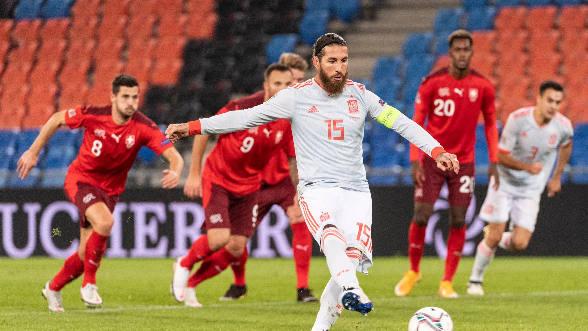 Ramos falla un penalti después de 25 consecutivos Ramos falla un penalti después de 25 consecutivos