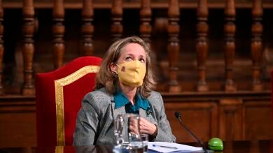 Rueda de prensa de Nadia Calviño y los agentes sociales hoy lunes 16 de noviembre, streaming en directo