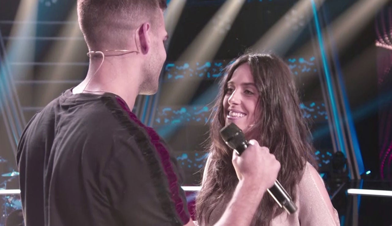 La gran química entre Adam Ainouz y Virginia Elósegui enamora a Alejandro Sanz en 'La Voz'