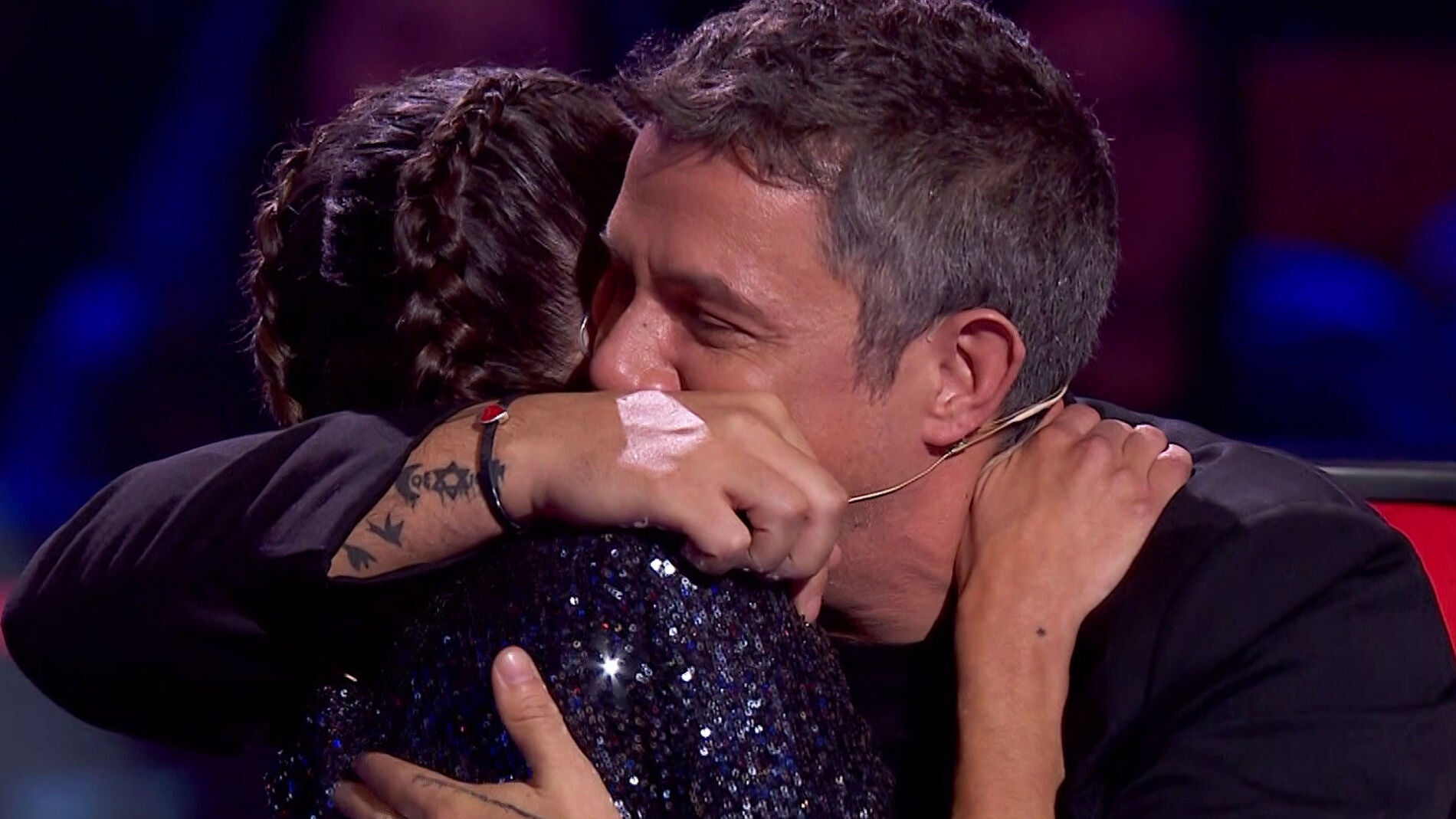 "Ahora entiendo por qu&eacute; est&aacute;s donde est&aacute;s": Tini conmueve a Alejandro Sanz en su adi&oacute;s en 'La Voz'