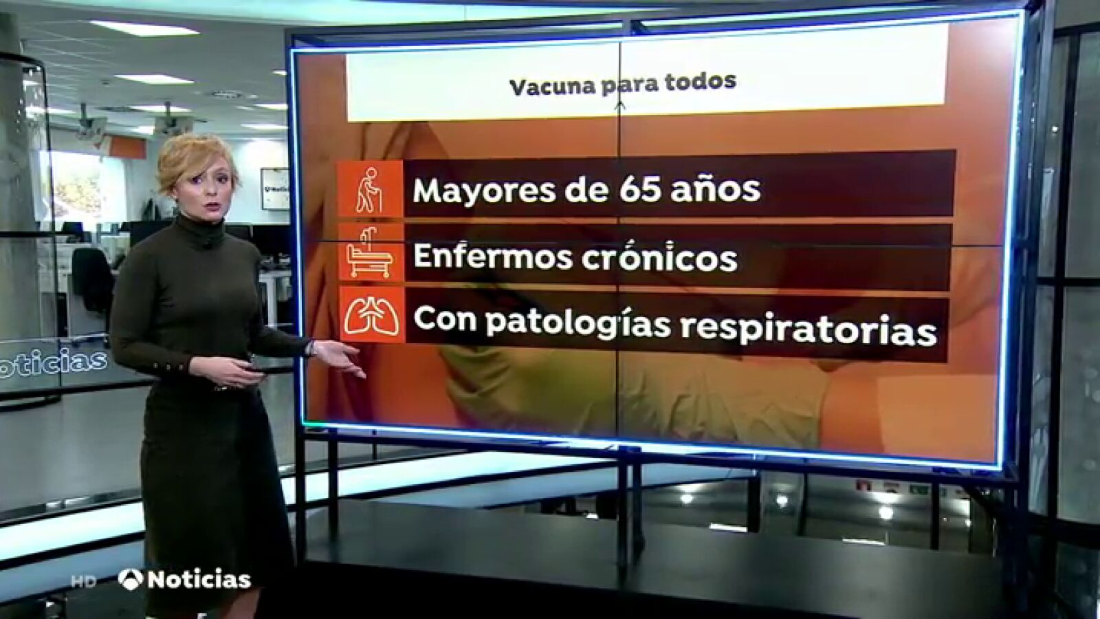 ¿Qué población debe vacunarse contra la gripe?