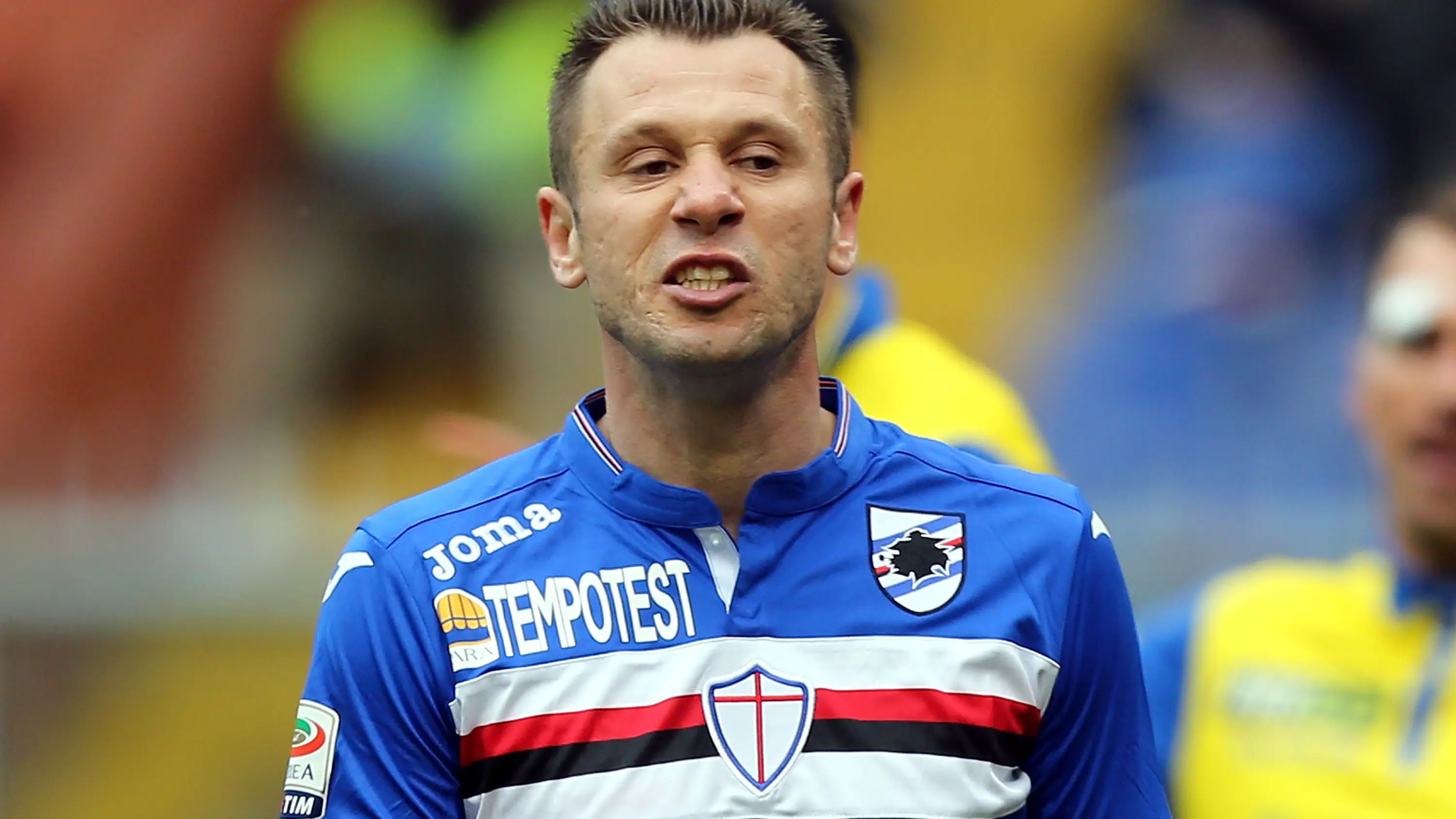Antonio Cassano, exjugador del Real Madrid Antonio Cassano, exjugador del Real Madrid