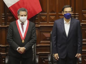 Manuel Merino anuncia su dimisión "irrevocable" a la Presidencia de Perú