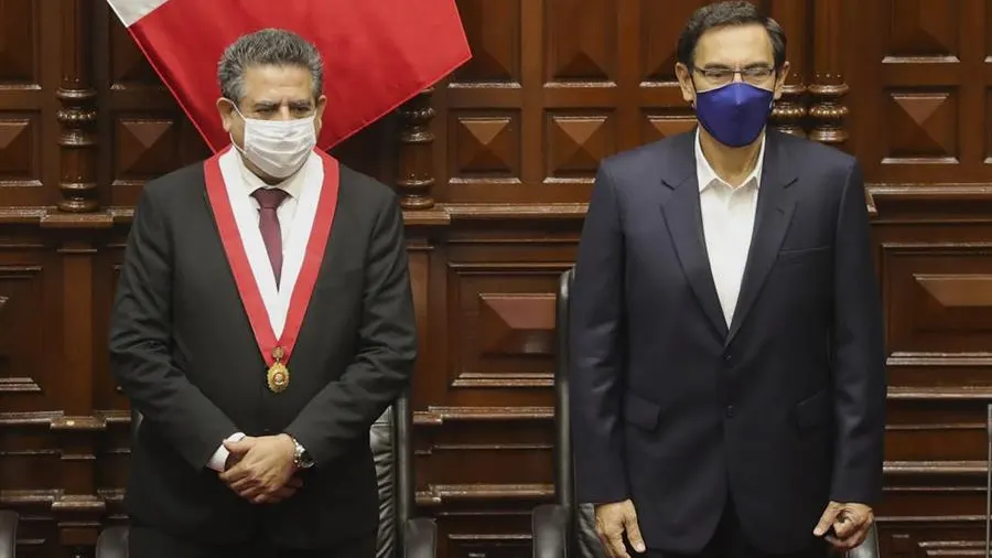 Manuel Merino anuncia su dimisi&oacute;n "irrevocable" a la Presidencia de Per&uacute;