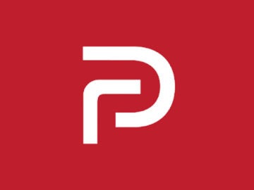 Logo de la red social Parler