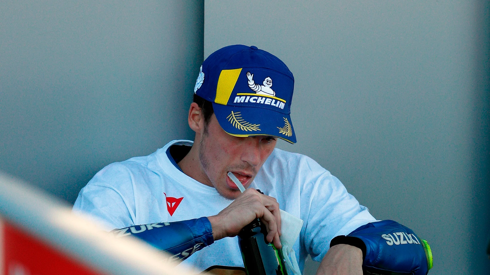 Joan Mir, emocionado tras ganar el mundial de MotoGP Joan Mir, emocionado tras ganar el mundial de MotoGP