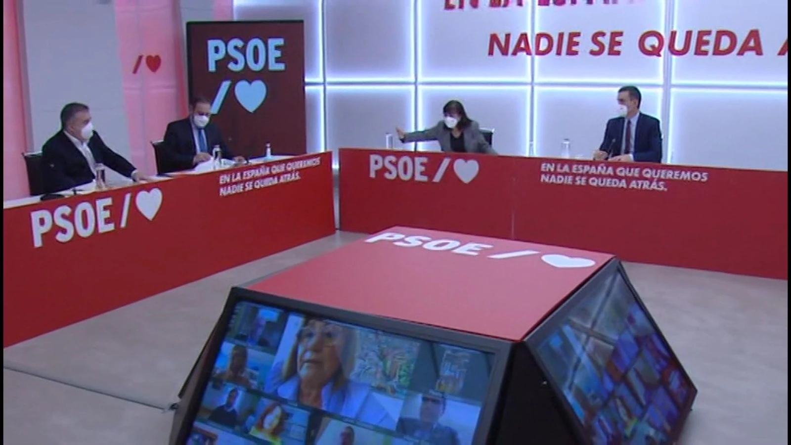 Reunión de la Ejecutiva socialista PSOE