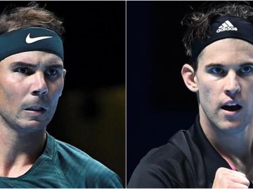 Rafa Nadal - Dominic Thiem: Horario y dónde ver el partido de tenis de la ATP Finals 2020 en directo