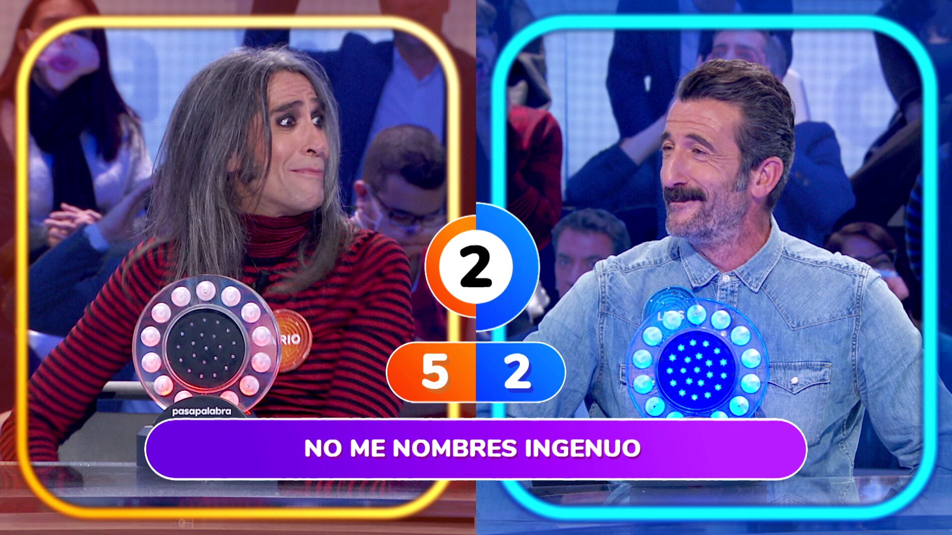 El surrealista duelo en &lsquo;La Pista&rsquo; entre Mario Vaquerizo y Luis Zahera